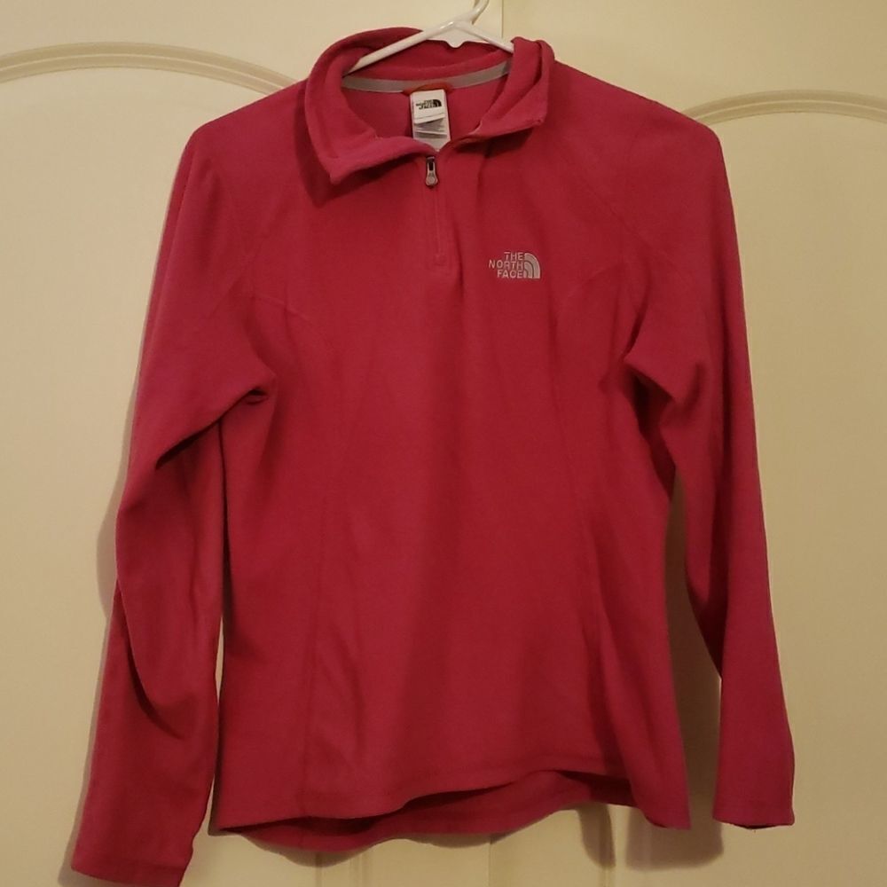 The North Face Womens Pink‎ Fleece Pullover Size Small
